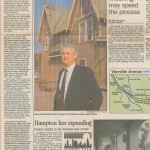 This article in the Macon Telegraph published in November 1990 covered the widening of Vineville and the effect it had on the Pumphouse, effectively leading to its demolishment. Guy Eberhardt stood in opposition of demolishment stating in the article, “We really need to find some way of preserving it.” Buster Barry sold the Steak and Egg from Sterling Bailey, Bailey’s father, to Gulf Oil.