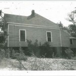Eberhardt & Barry chose an old house at the corner of Vineville and Corbin for their new and separate residential company office. These are photos of the house before the renovation. Eberhardt and Barry Residential moved to Vineville Avenue in the late 1970s.