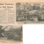 In this article published in the Macon Telegraph, before and after photos of Eberhardt & Barry’s office at 2385 Vineville Avenue feature the new entrance and renovations completed in the late 1970s.